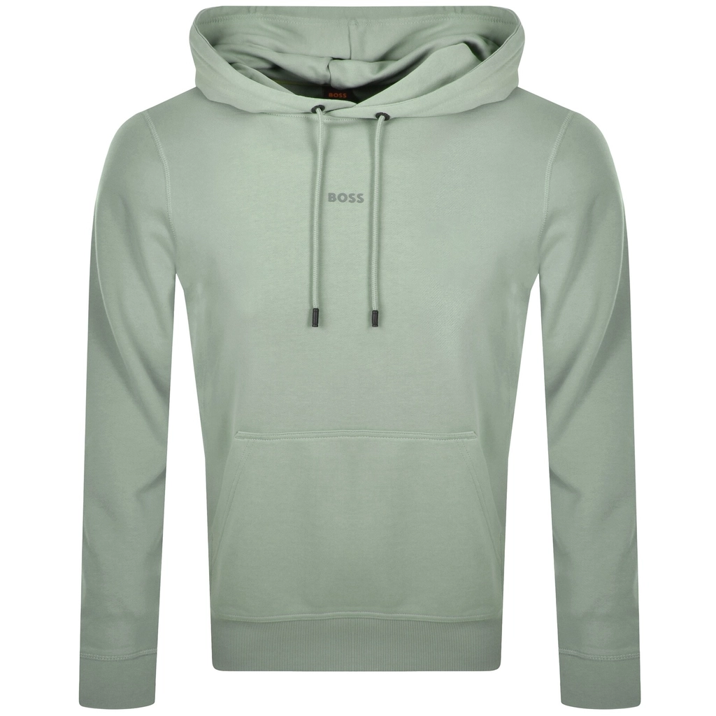 Hugo Boss BOSS Wesmall Pullover Hoodie Green